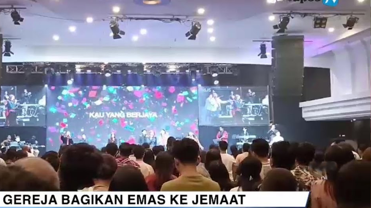 Heboh! Gereja Bagikan Emas Kepada Jemaat, Ini Alasannya